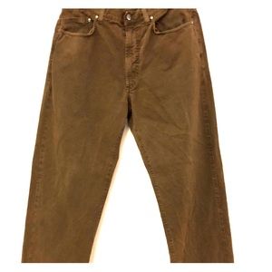 Zegna sport brown jeans sz 34 New Condition